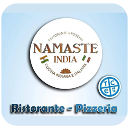 Indian Restaurant & Pizzeria Blau-Weiss logo.